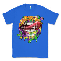 True Royal mardi gras lips Classic Tee - CowGirlArtShop