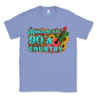 Colony Blue raised 90's country guitar cactus sunflower's Classic Tee - Artiststas