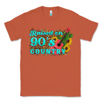 Copper raised 90's country guitar cactus sunflower's Classic Tee - Artiststas