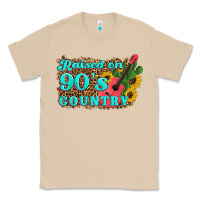 Mushroom raised 90's country guitar cactus sunflower's Classic Tee - Artiststas