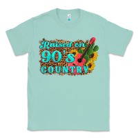 Seafoam raised 90's country guitar cactus sunflower's Classic Tee - Artiststas