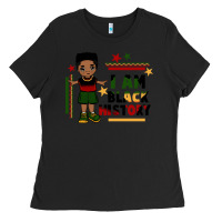 Black i am black history black boy  juneteenth Ladies Tee - CowGirlArtShop