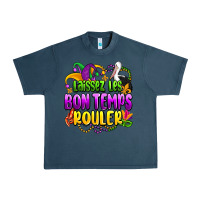 Midnight Navy laissez les bon temps rouler olivia Urban Heavy Tee - OliviaCreatesArt