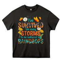 Asphalt I've Survived Too Many Storms Heavy Core Tee - texasbilliewilder