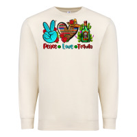 Sandshell peace love tequila Premium Sweatshirt - AdoDesignShop