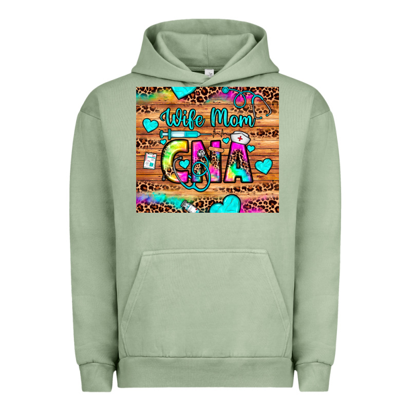 Wife Mom Cna Urban Hoodie by JahusDesignShop | Teevron