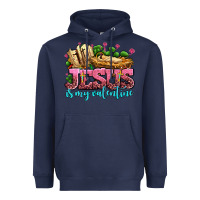 Navy jesus is my valentine Heavyweight Hoodie - AdoDesignShop