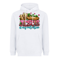 White jesus is my valentine Heavyweight Hoodie - AdoDesignShop