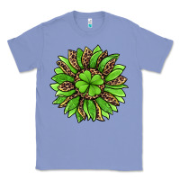 Colony Blue lucky leopard st patricks sunflower Classic Tee - Jasminsmagicworld