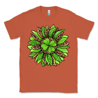 Copper lucky leopard st patricks sunflower Classic Tee - Jasminsmagicworld