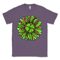 Lavender lucky leopard st patricks sunflower Classic Tee - Jasminsmagicworld