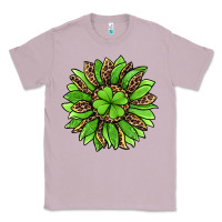 Lilac lucky leopard st patricks sunflower Classic Tee - Jasminsmagicworld