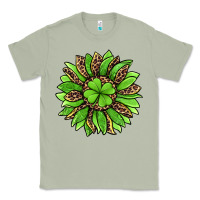 Matcha lucky leopard st patricks sunflower Classic Tee - Jasminsmagicworld