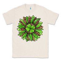 Natural lucky leopard st patricks sunflower Classic Tee - Jasminsmagicworld