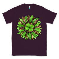 Plum lucky leopard st patricks sunflower Classic Tee - Jasminsmagicworld
