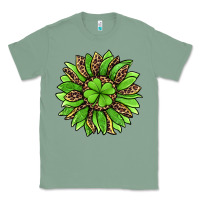 Sage lucky leopard st patricks sunflower Classic Tee - Jasminsmagicworld