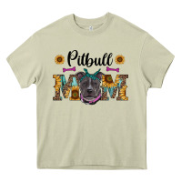 Mossy western pitbull mom Heavy Core Tee - RanaPortraitStore
