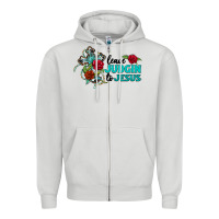 Dove Grey leave judgin to jesus Zipper Hoodie - BarkalooDesign