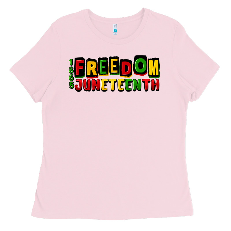 Freedom Juneteenth Ladies Tee by CowGirlArtShop | Teevron
