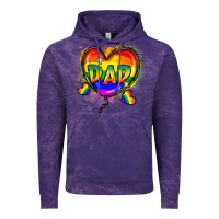 Cloud Purple Dad pride Vintage Hoodie - FaDigitalArtStudio