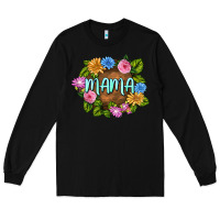 Black Mama Mother's Day Long Sleeve Tee - FaDigitalArtStudio