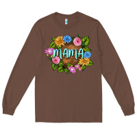 Chestnut Mama Mother's Day Long Sleeve Tee - FaDigitalArtStudio