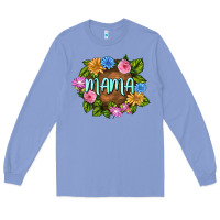 Colony Blue Mama Mother's Day Long Sleeve Tee - FaDigitalArtStudio