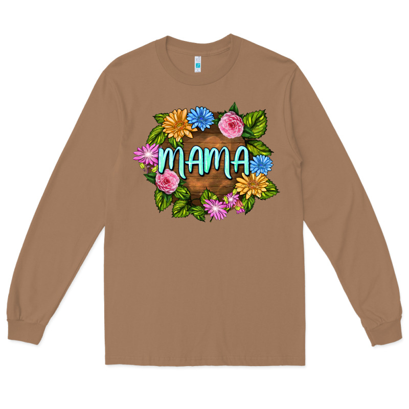 Mama Mother's Day Long Sleeve Tee by FaDigitalArtStudio | Teevron