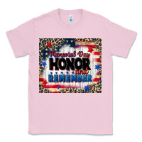 Bubblegum Pink memorial day honor and remember Classic Tee - CowGirlArtShop