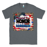 Charcoal Heather memorial day honor and remember Classic Tee - CowGirlArtShop