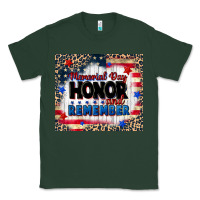 Sports Green memorial day honor and remember Classic Tee - CowGirlArtShop