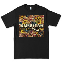 Black American tumbler 4th of july Premium Tee - HowdyJamesFarm