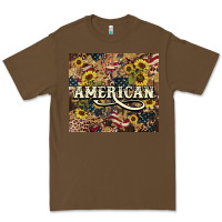 Cacao American tumbler 4th of july Premium Tee - HowdyJamesFarm