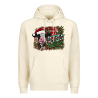 Sandshell merry christmas cow Premium Hoodie - CowhideDigitalArt