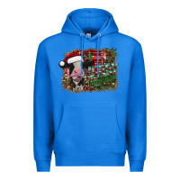 True Royal merry christmas cow Premium Hoodie - CowhideDigitalArt