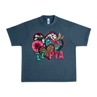 Midnight Navy pta physical therapy assistant hearts Urban Heavy Tee - Jasminsmagicworld