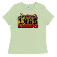 Matcha juneteenth 1865 Ladies Tee - CowGirlArtShop