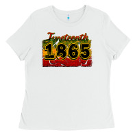 Juneteenth 1865 Ladies Tee | Teevron