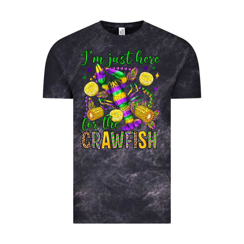 ı'm Just Here For The Crawfish Olivia Vintage Tee by OliviaCreatesArt | Teevron