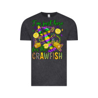 Vintage Black ı'm just here for the crawfish olivia Vintage Tee - OliviaCreatesArt