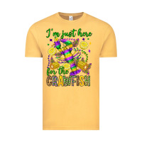 Vintage Mustard ı'm just here for the crawfish olivia Vintage Tee - OliviaCreatesArt
