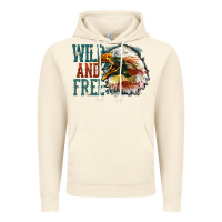 Vintage Artic Wild and free Vintage Hoodie - FaDigitalArtStudio