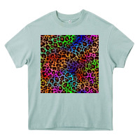 Arona Pride leopard seamless pattern Heavy Core Tee - NancyCooperArtShop