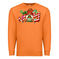 Carrot joy with gnomes and christmas cookie and candies Premium Sweatshirt - AdoDesignShop