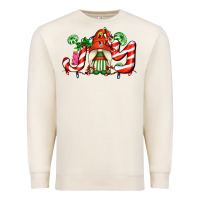 Sandshell joy with gnomes and christmas cookie and candies Premium Sweatshirt - AdoDesignShop
