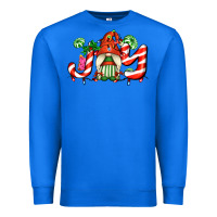 True Royal joy with gnomes and christmas cookie and candies Premium Sweatshirt - AdoDesignShop