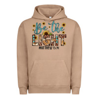 Pigment Burro be the light matthew 5 14 Urban Hoodie - JahusDesignShop