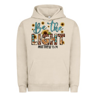 Pigment French Oak be the light matthew 5 14 Urban Hoodie - JahusDesignShop