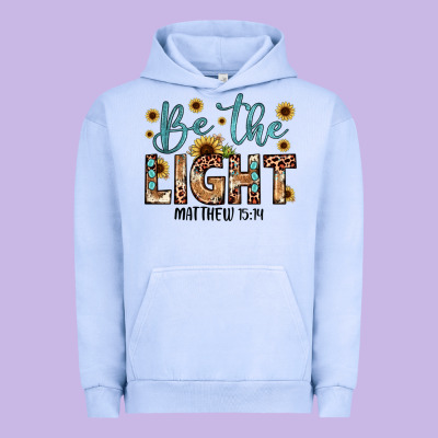 Be The Light Matthew 5 14 Urban Hoodie Designed By Jahusdesignshop