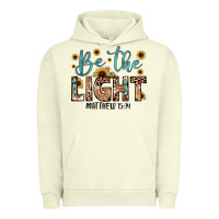 Pigment Pistachio be the light matthew 5 14 Urban Hoodie - JahusDesignShop